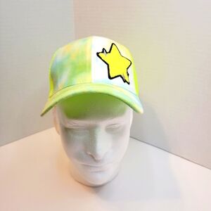 Ladies Colorful Hat with Poney Tail Slot